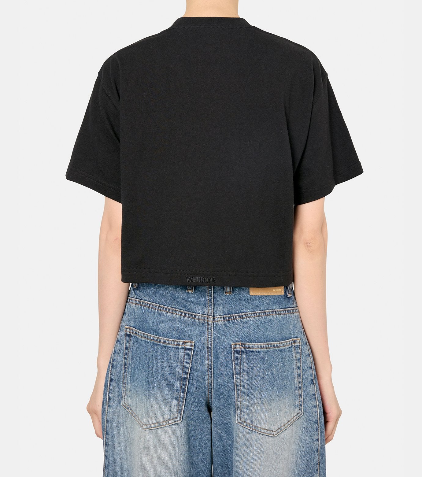 CROPPED LOGO T-SHIRT