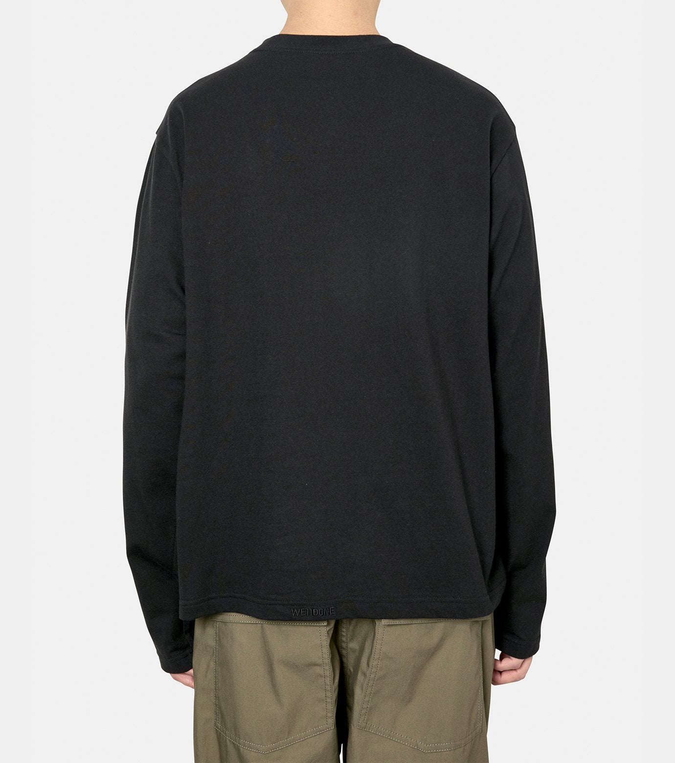 COLORFUL RHINESTONE LONG-SLEEVED T-S