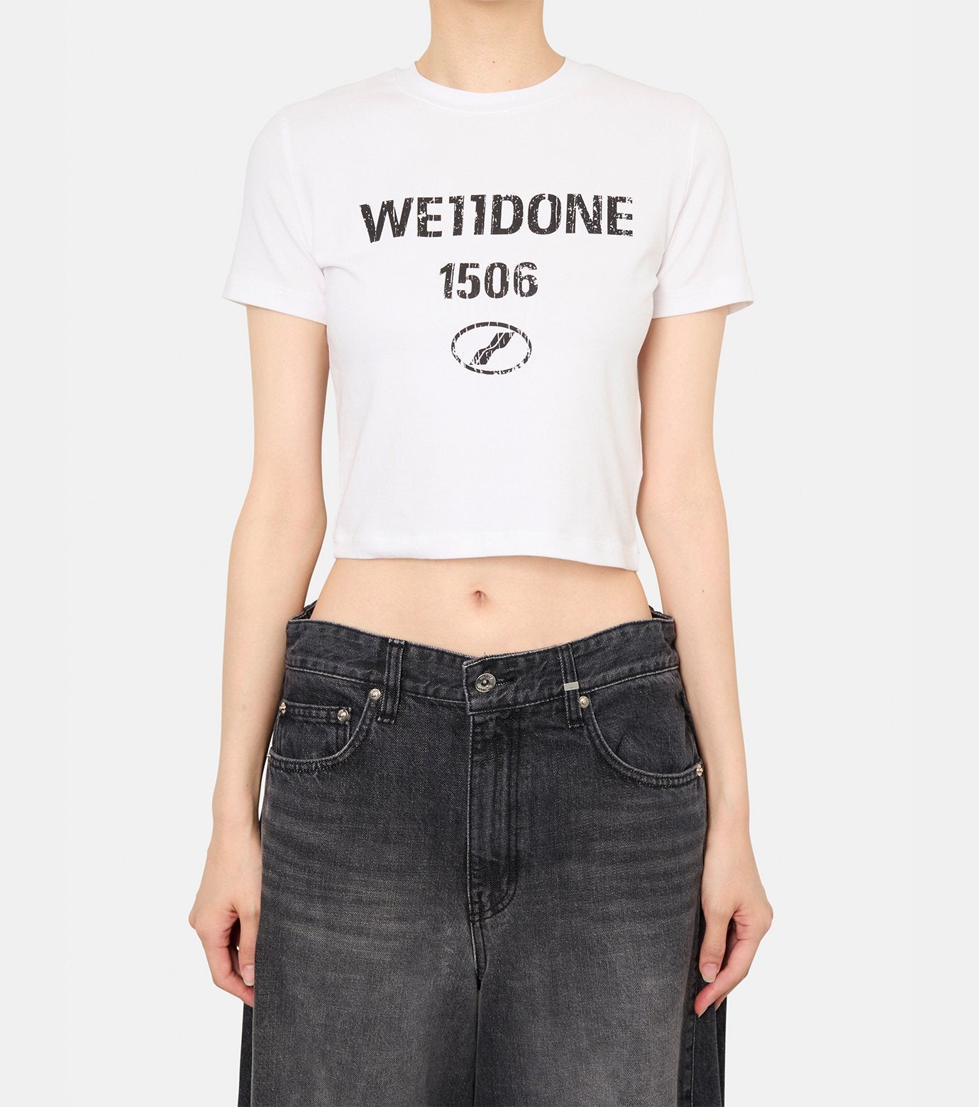 VINTAGE LOGO TIGHT T-SHIRT
