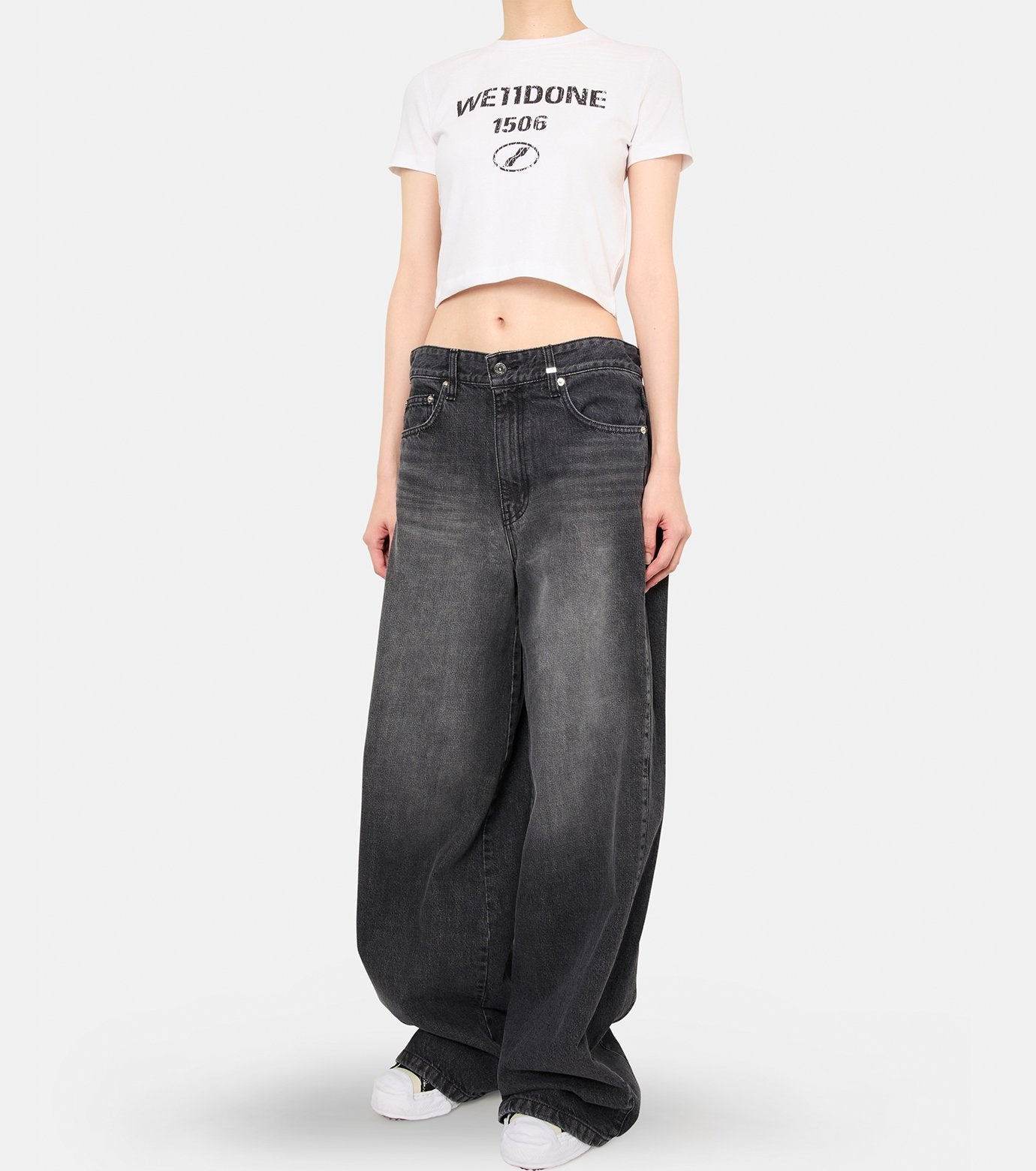 VINTAGE LOGO TIGHT T-SHIRT