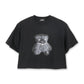 CROPPED TEDDY BEAR T-SHIRT