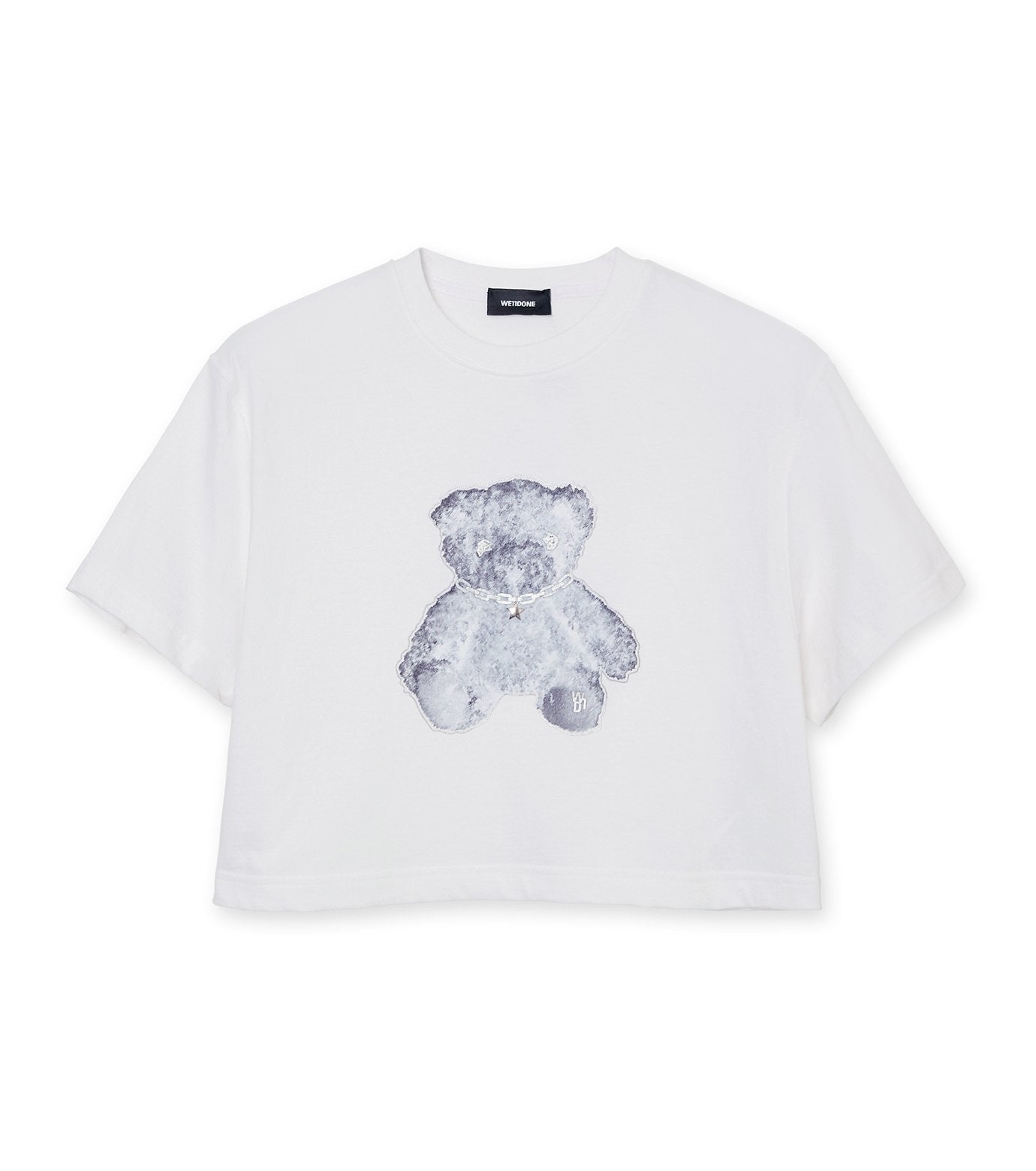 CROPPED TEDDY BEAR T-SHIRT