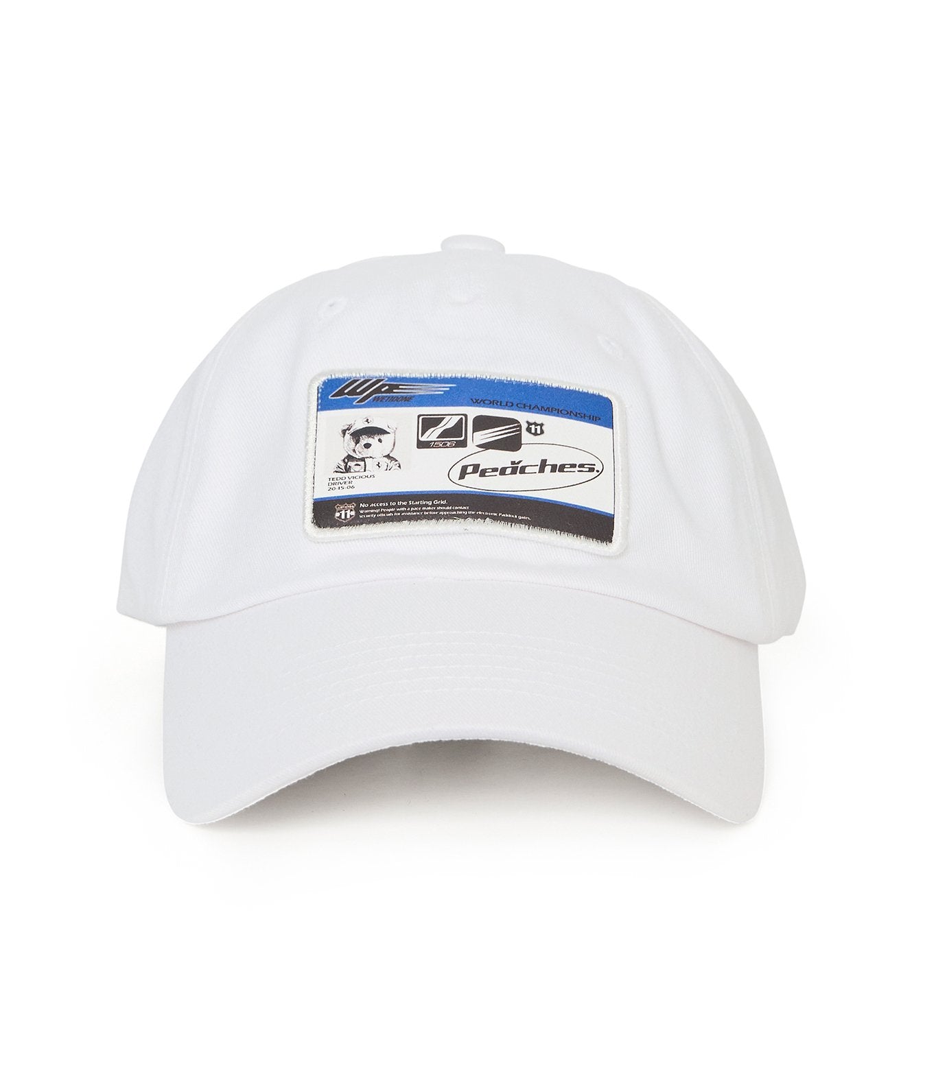 PEACHES TEDDY ID HAT