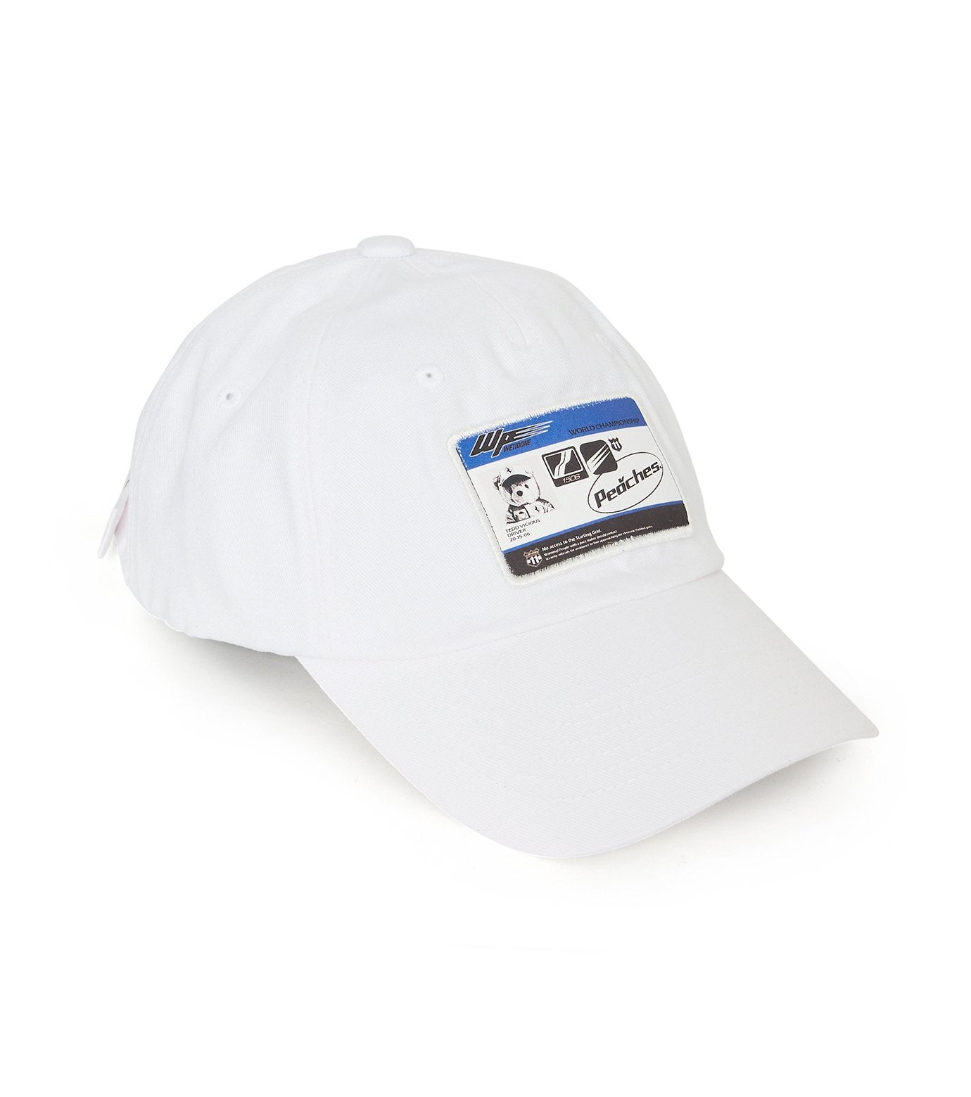 PEACHES TEDDY ID HAT