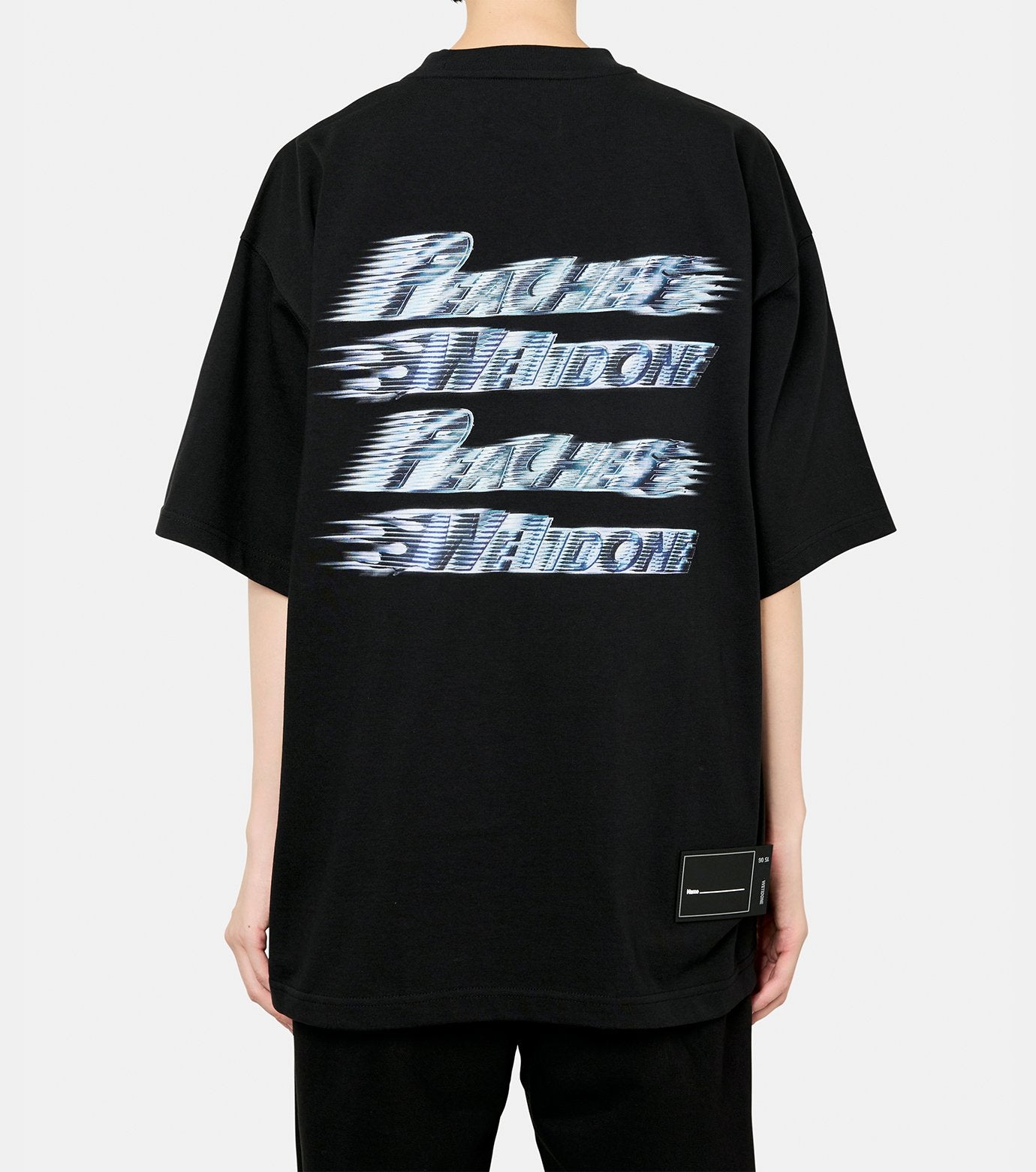 PEACHES METAL MULTI LOGO T-SHIRT