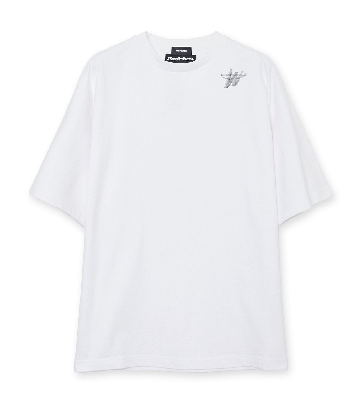 PEACHES METAL MULTI LOGO T-SHIRT