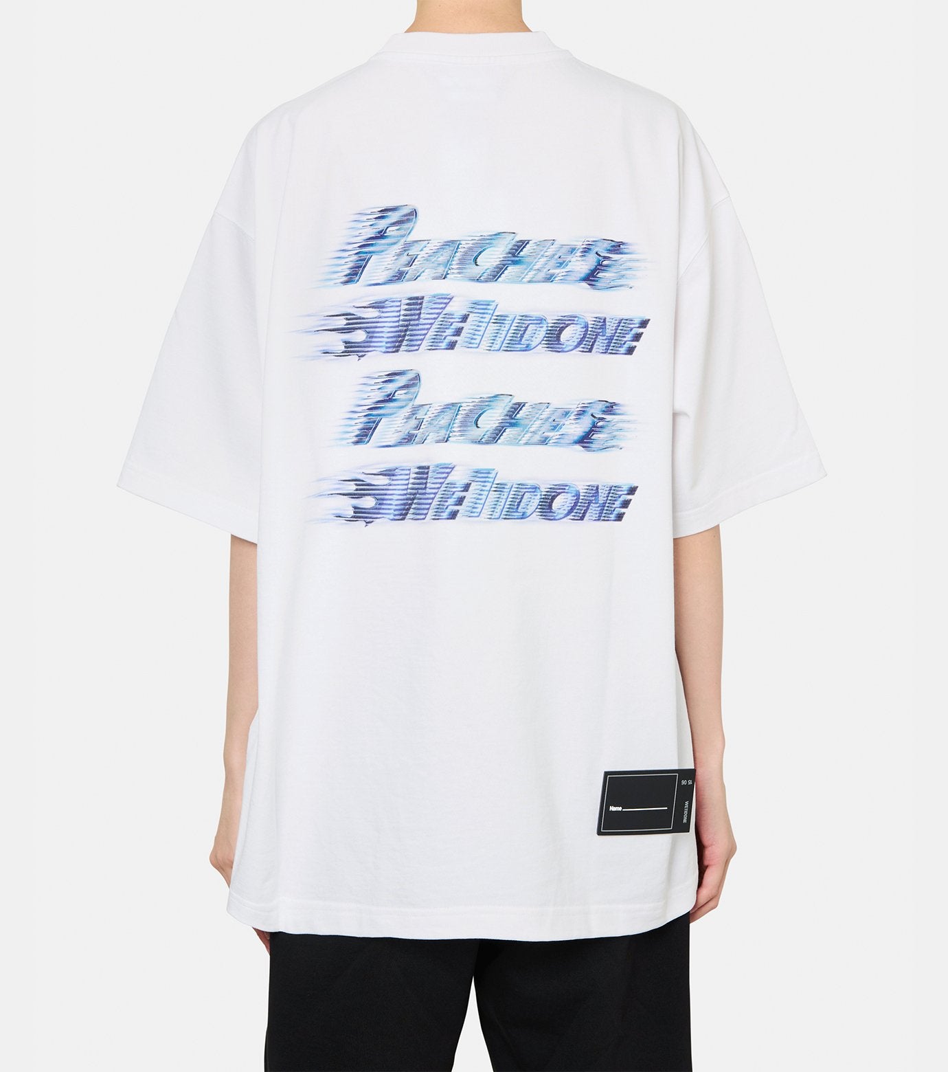 PEACHES METAL MULTI LOGO T-SHIRT