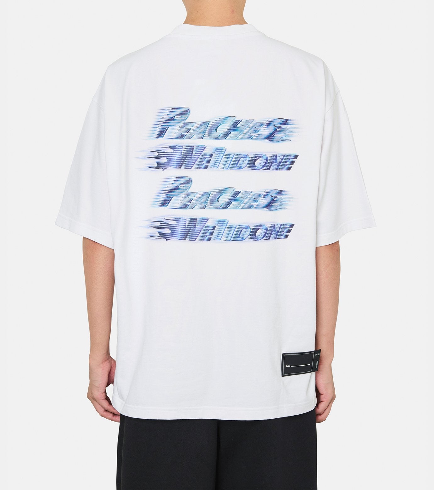 PEACHES METAL MULTI LOGO T-SHIRT