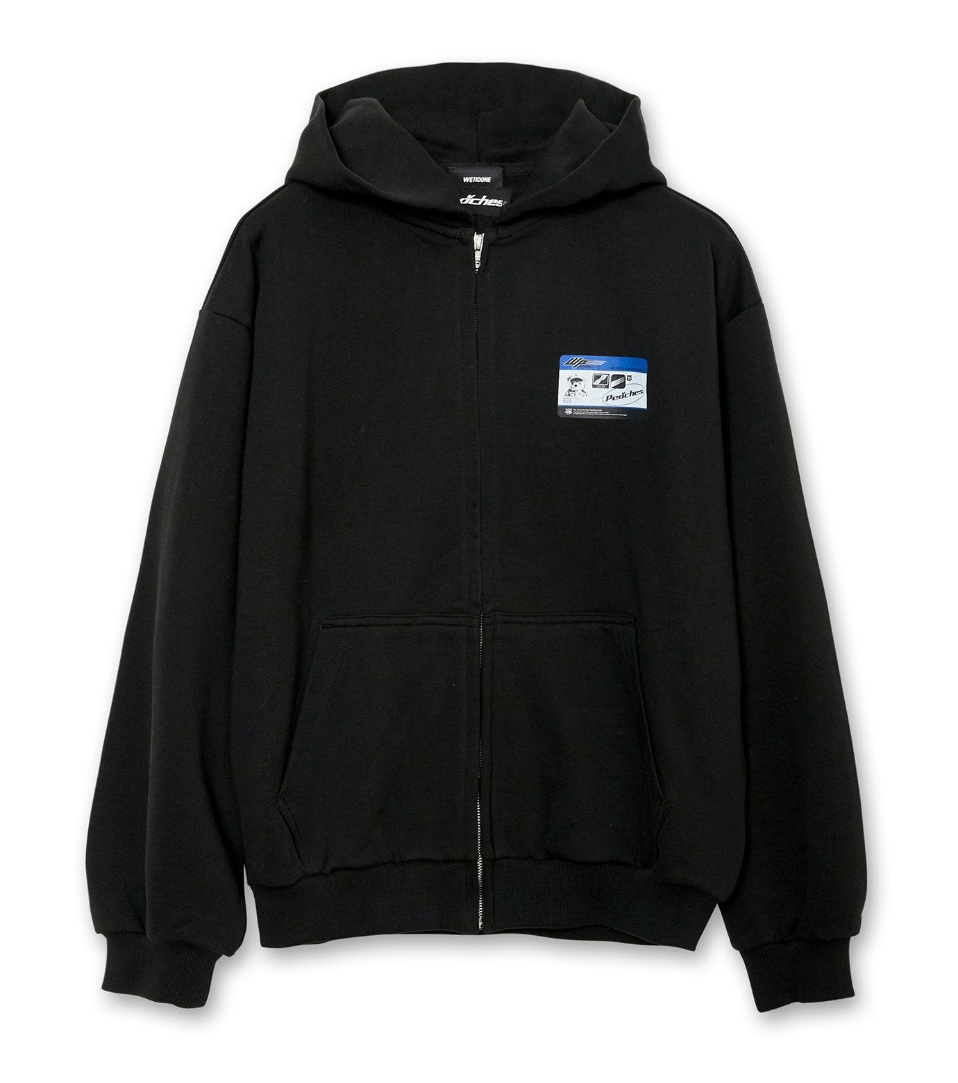 PEACHES TEDDY ID HOODIE ZIP-UP