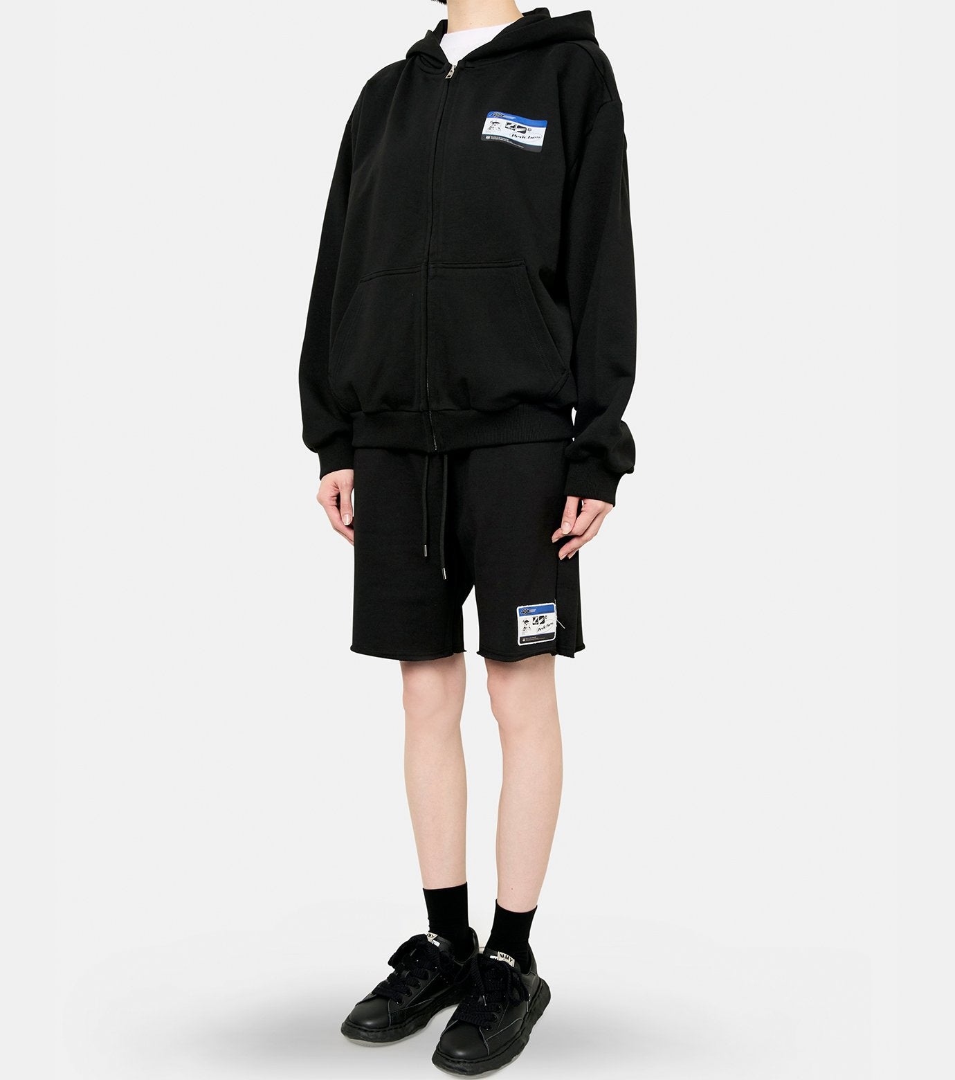 PEACHES TEDDY ID HOODIE ZIP-UP