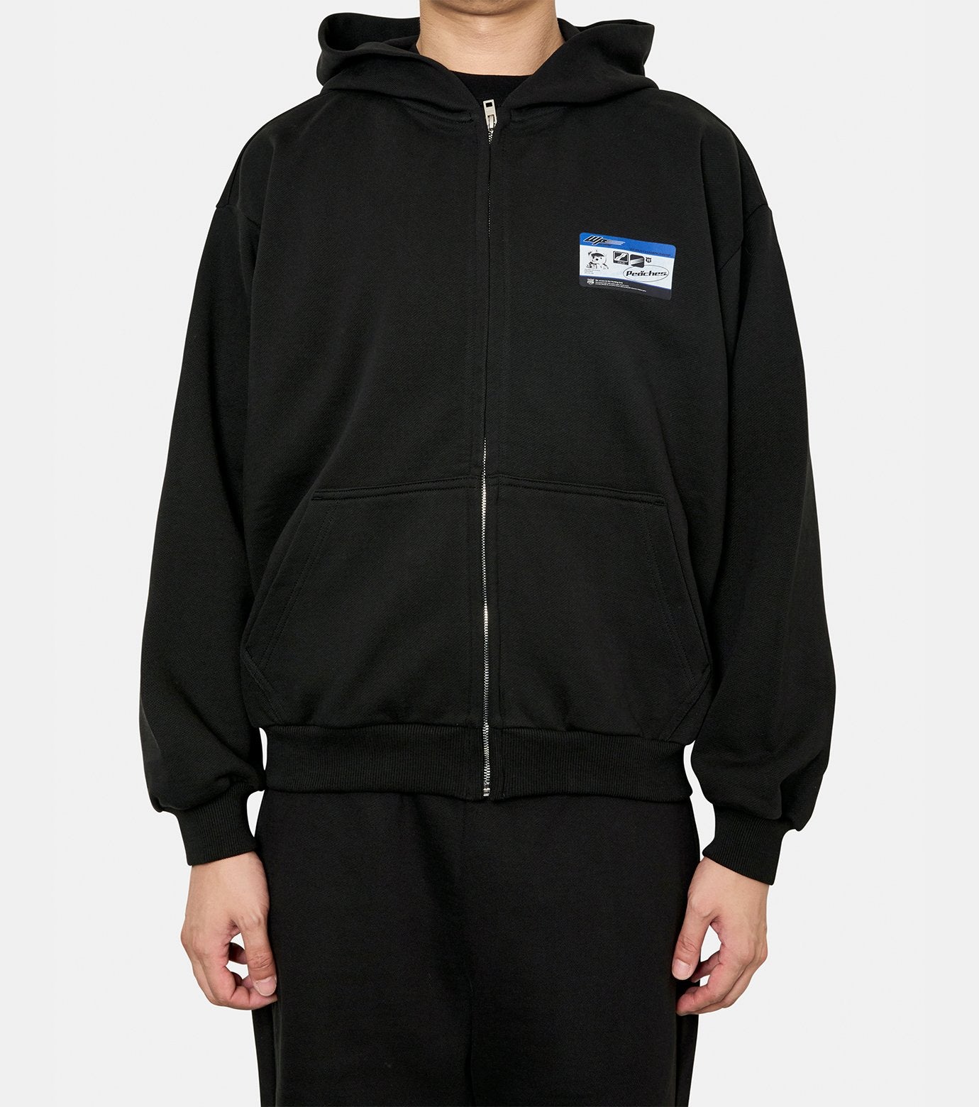 PEACHES TEDDY ID HOODIE ZIP-UP