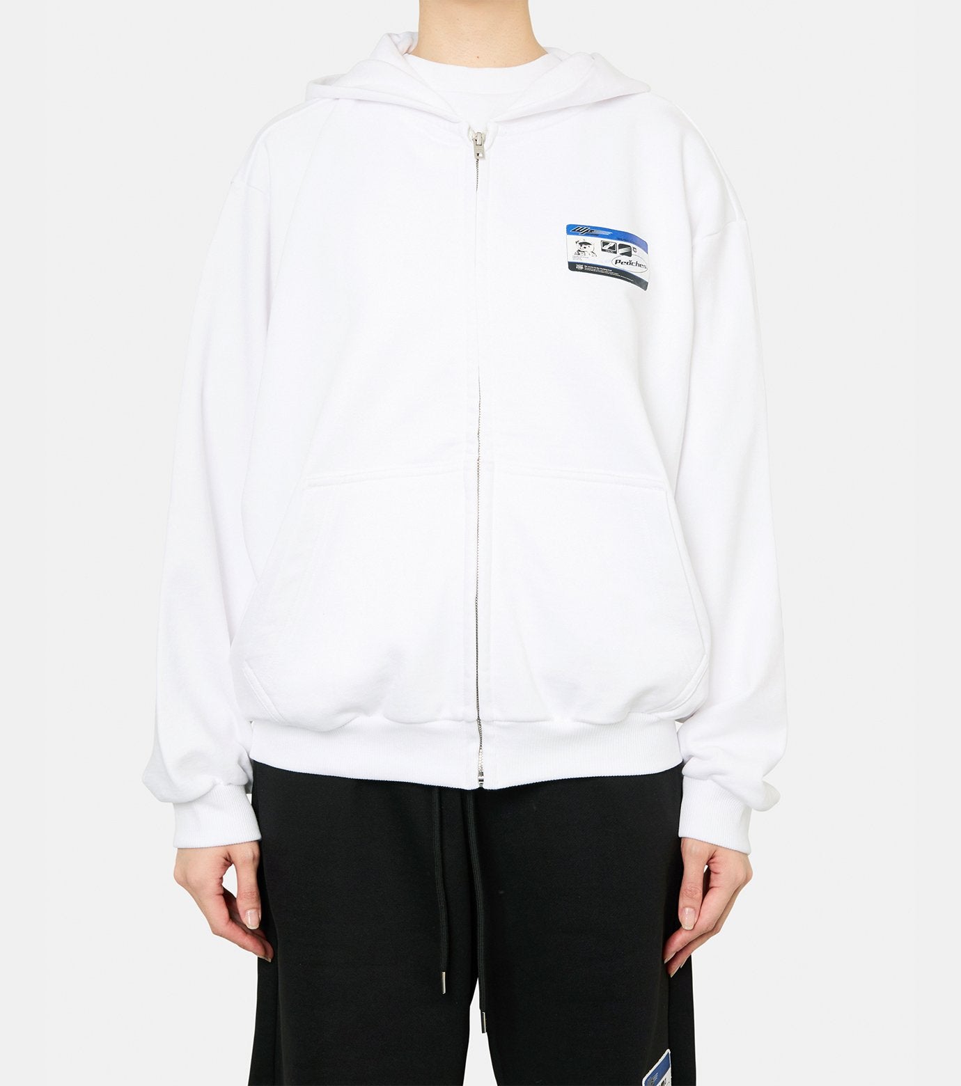 PEACHES TEDDY ID HOODIE ZIP-UP
