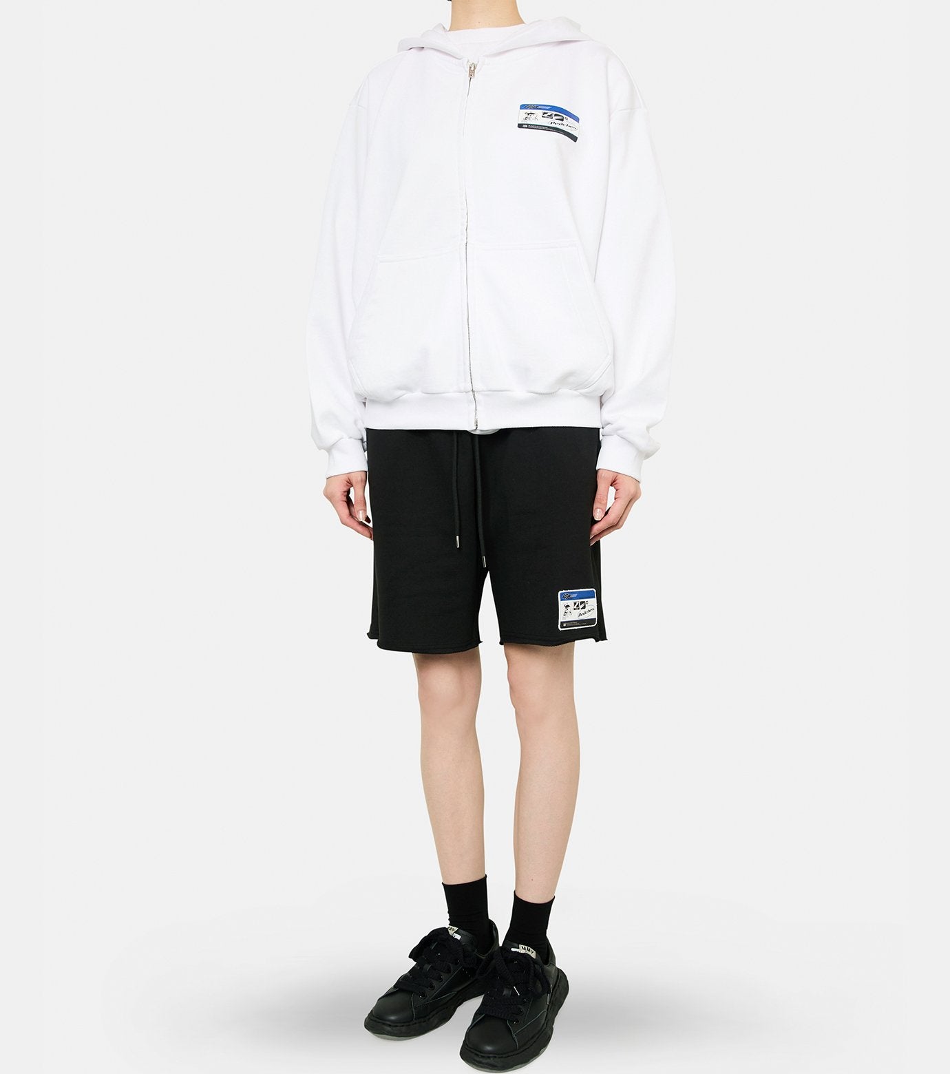 PEACHES TEDDY ID HOODIE ZIP-UP