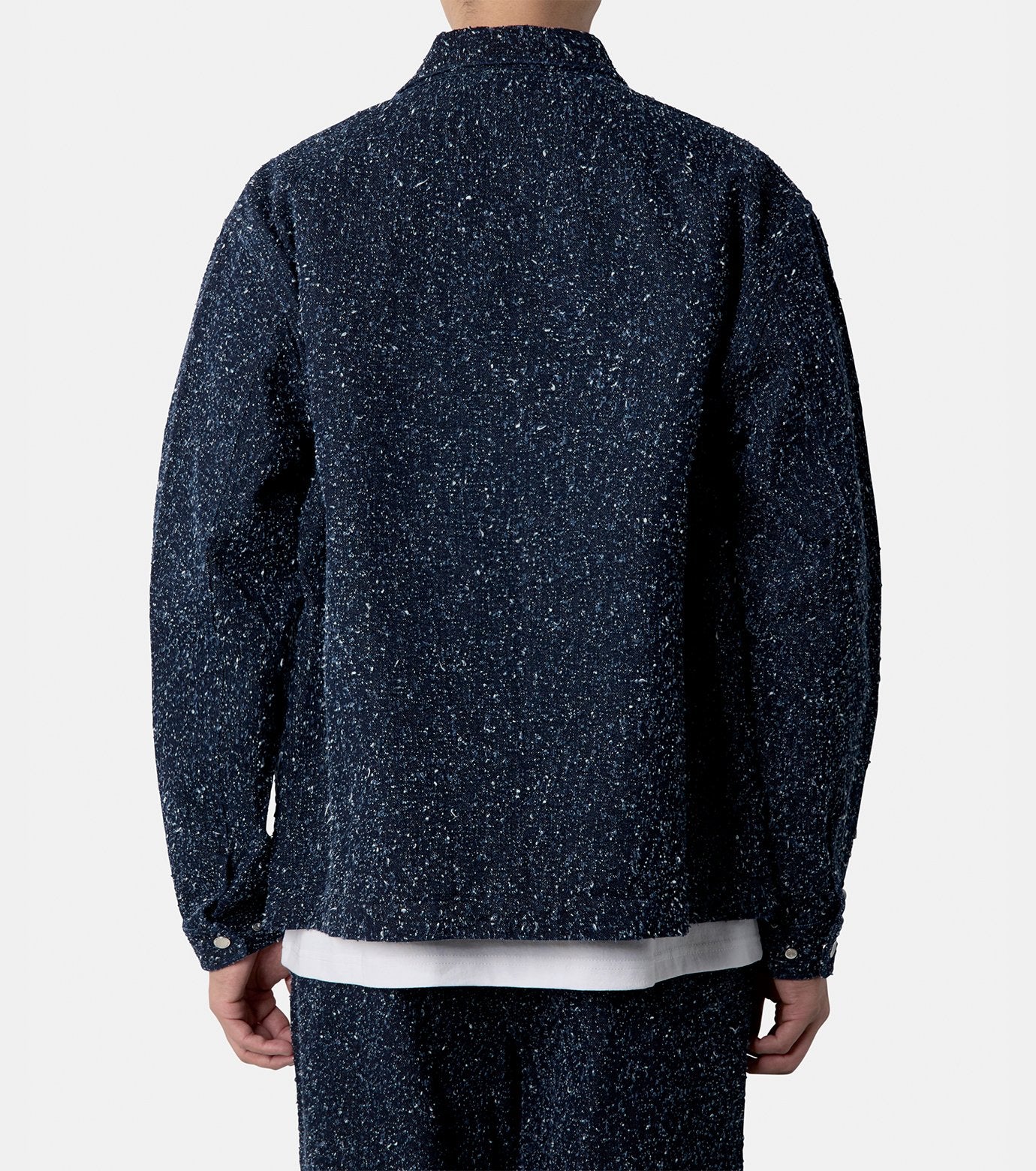 SPRAY OVERSHIRT DENIM BLUE