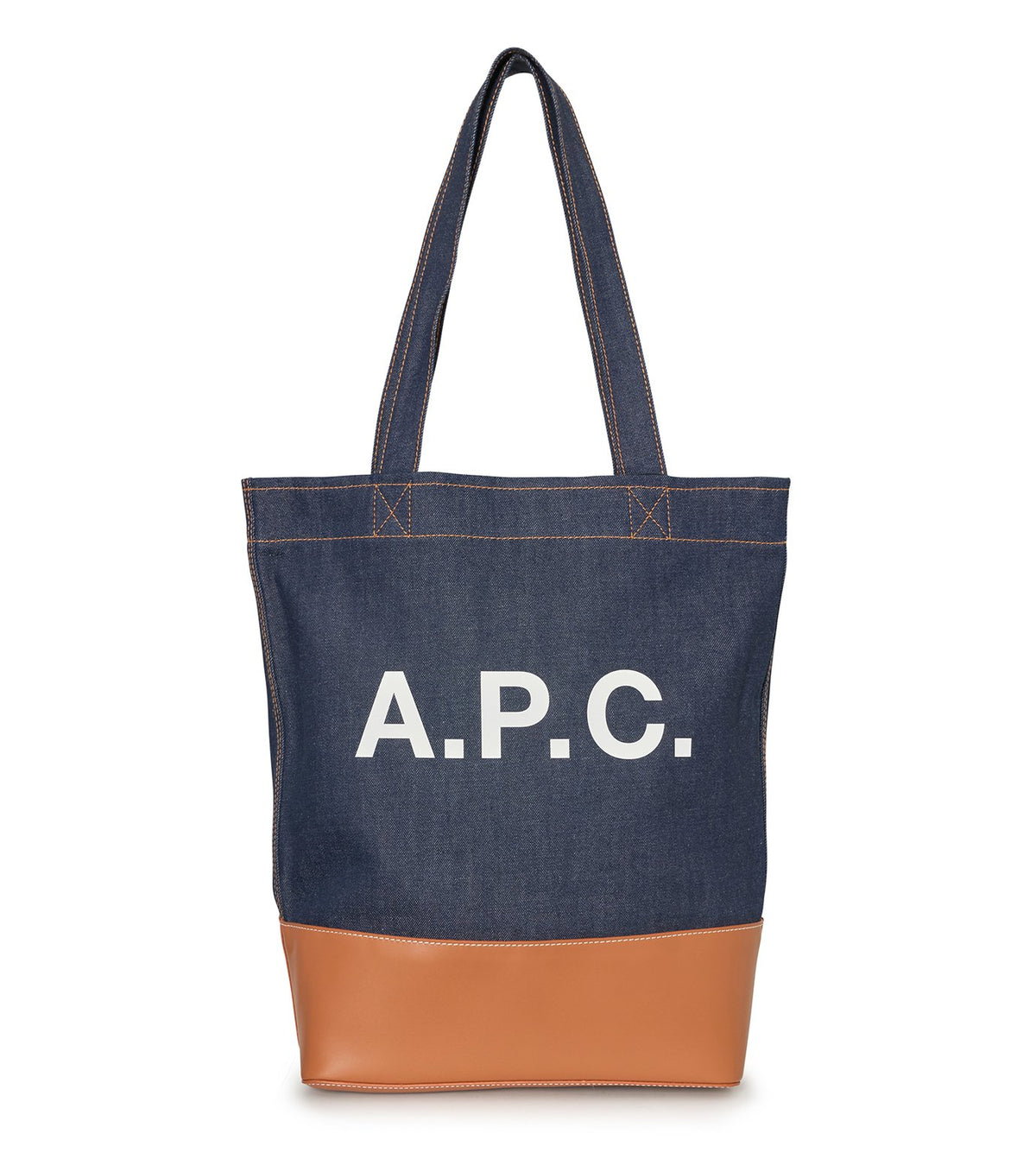 Tote Axel Denim Biologique et Cuir L