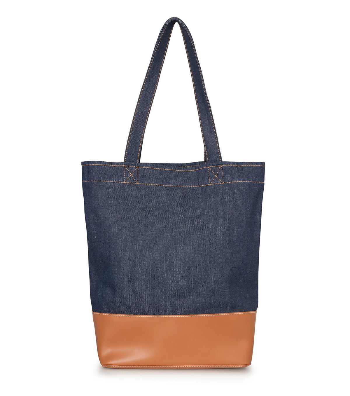 Tote Axel Denim Biologique et Cuir L