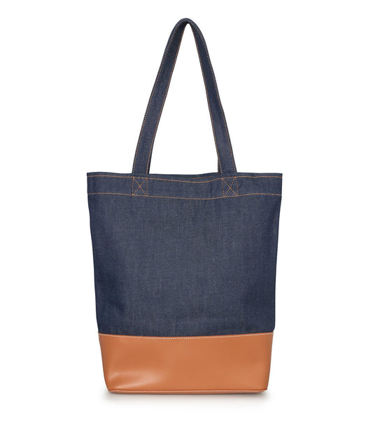 Tote Axel Denim Biologique et Cuir L
