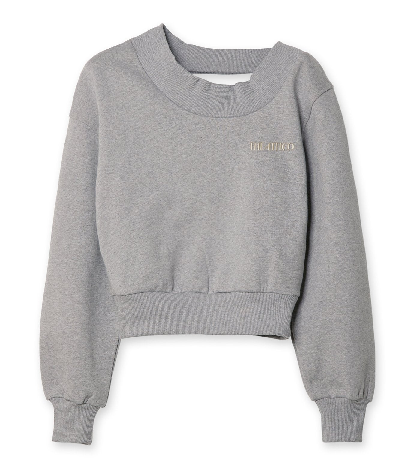 Sweatshirt Wrap Back Detail
