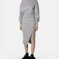 Sweatshirt Wrap Back Detail