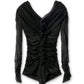 TULLE FRILLED BODYSUIT