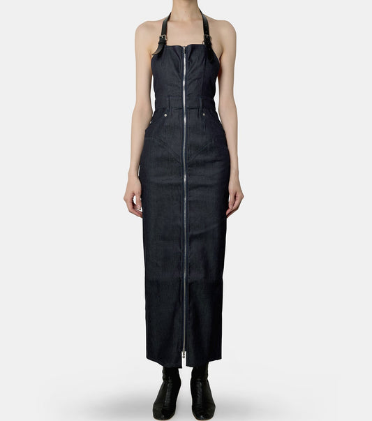 ORGANIC COTTON DENIM DRESS