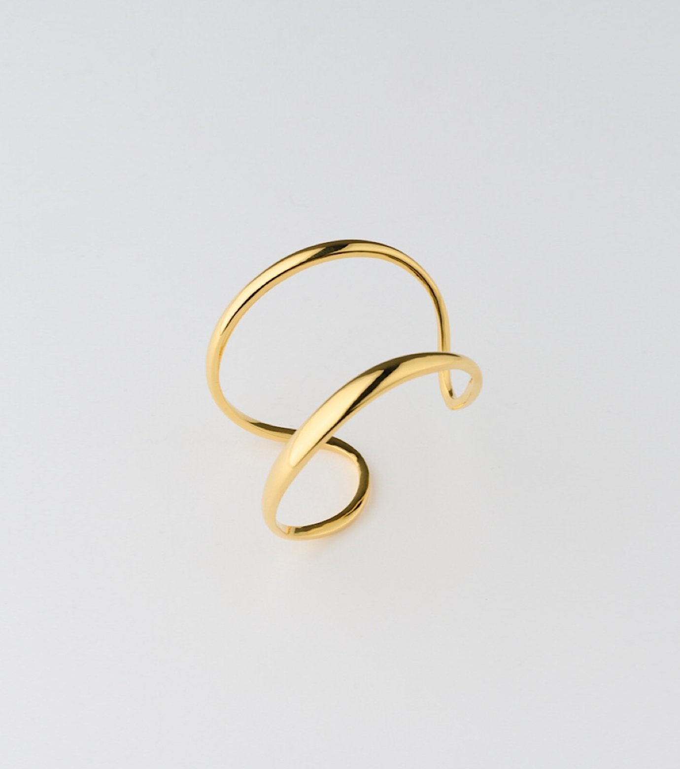 Line Sculpt Bangle GD