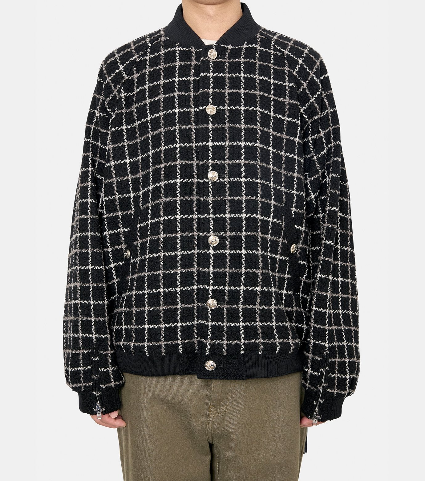 TWEED BOMBER JACKET