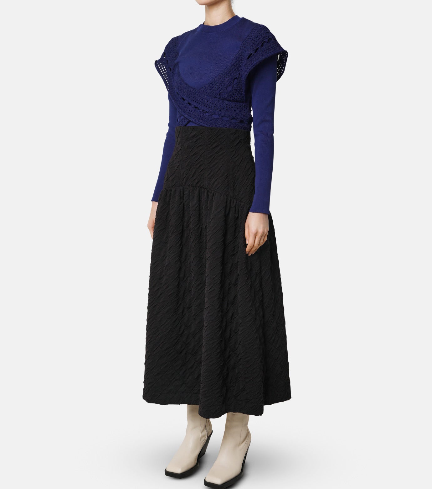 Corset Flare Skirt
