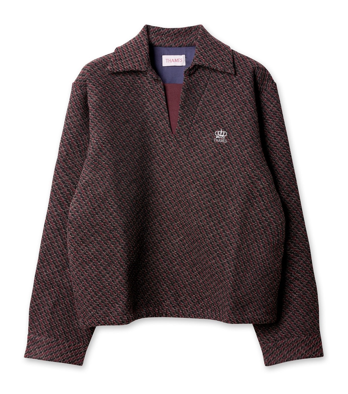 DRILL TOP HOUNDSTOOTH