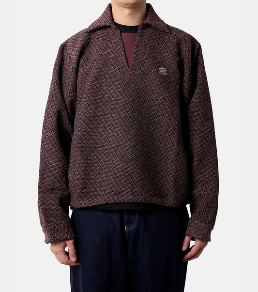 DRILL TOP HOUNDSTOOTH