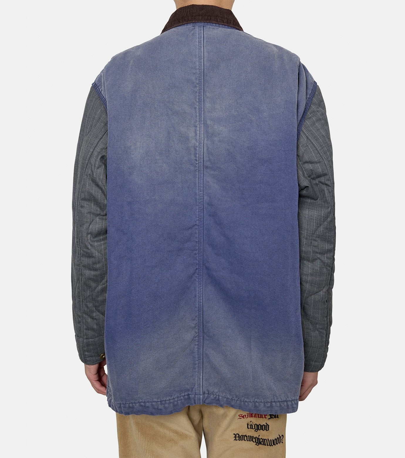 Vintage-effect work coat