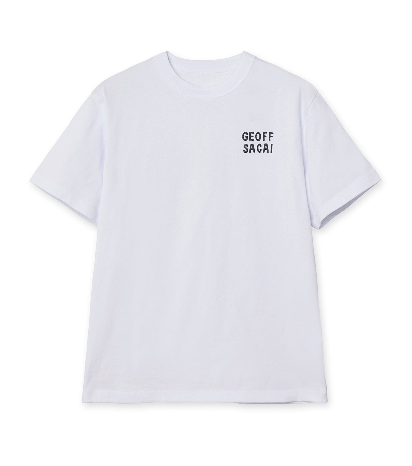 geoff sacai Embroidery T-Shirt
