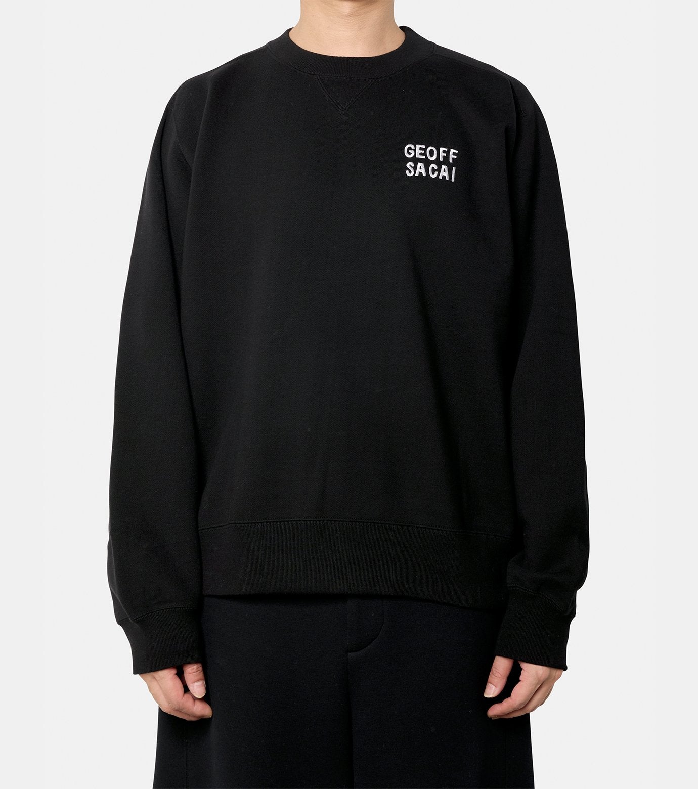 geoff sacai Embroidery Pullover