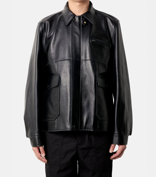 Leather Blouson