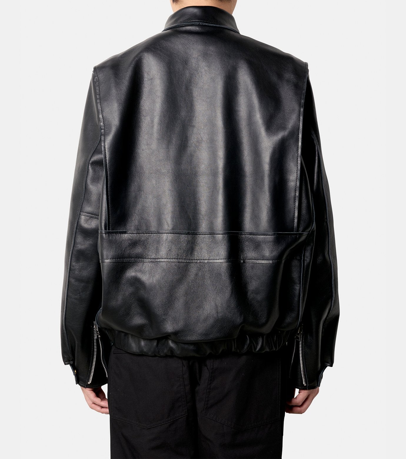 Leather Blouson
