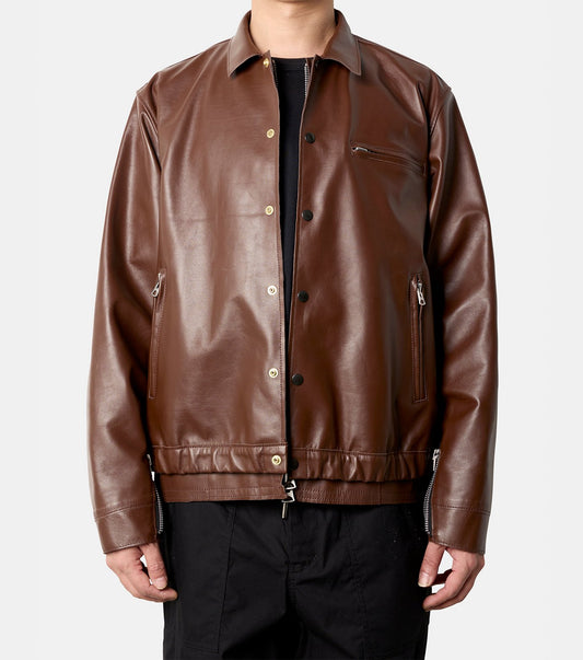 Leather Blouson