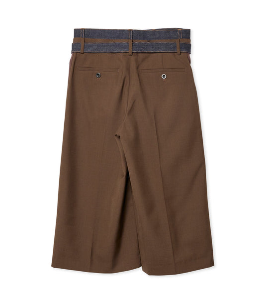 Suiting x Denim Pants