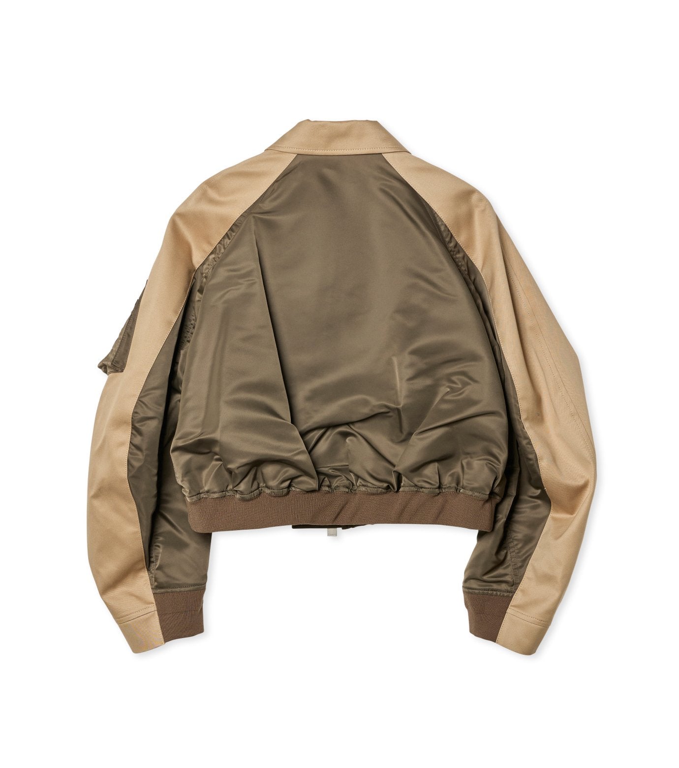 Cotton Chino x Nylon Twill Blouson