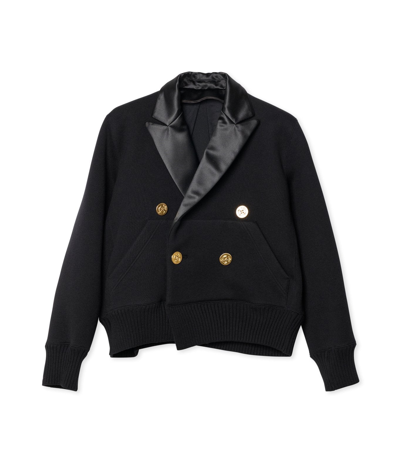 Cotton Cashmere Knit Jacket