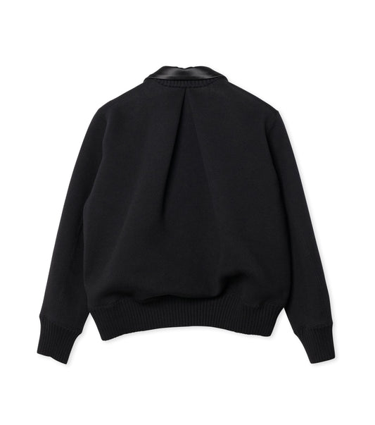 Cotton Cashmere Knit Jacket