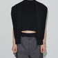 Shoulder Out Wide Tape Knit