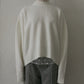 Wool Cashmere Crew Neck Knit