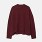 Wool Cashmere Crew Neck Knit