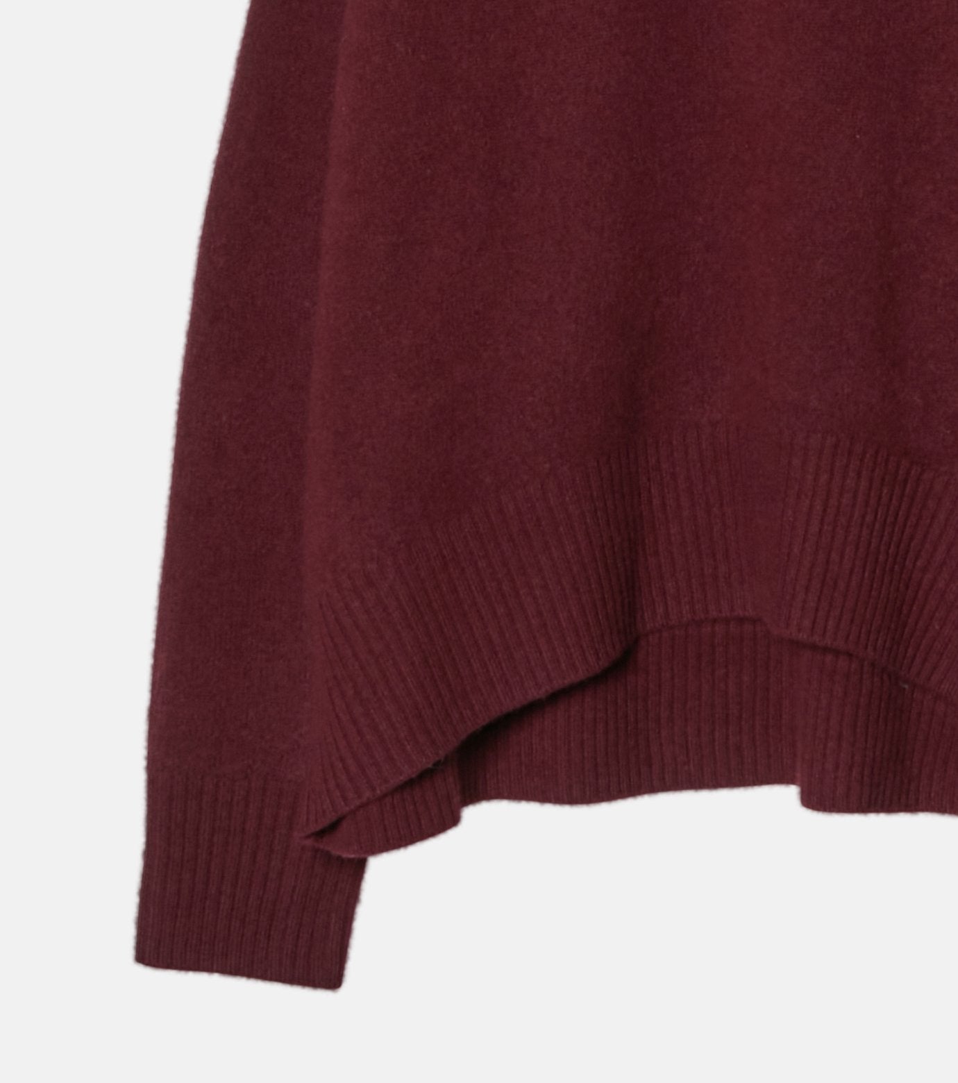 Wool Cashmere Crew Neck Knit