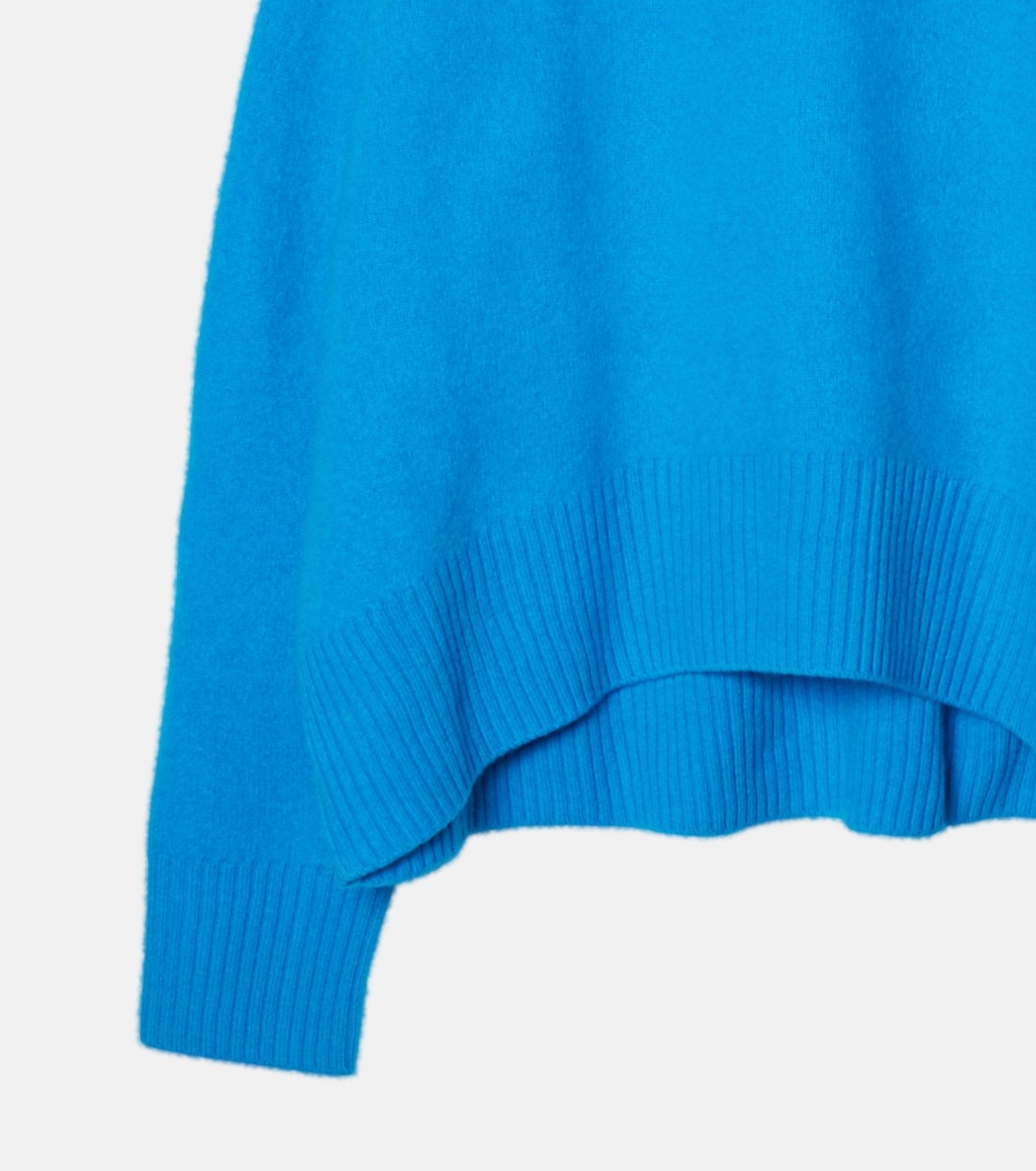 Wool Cashmere Crew Neck Knit