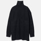 Wool Cashmere Turtle Neck Knit