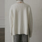 Wool Cashmere V Neck Knit