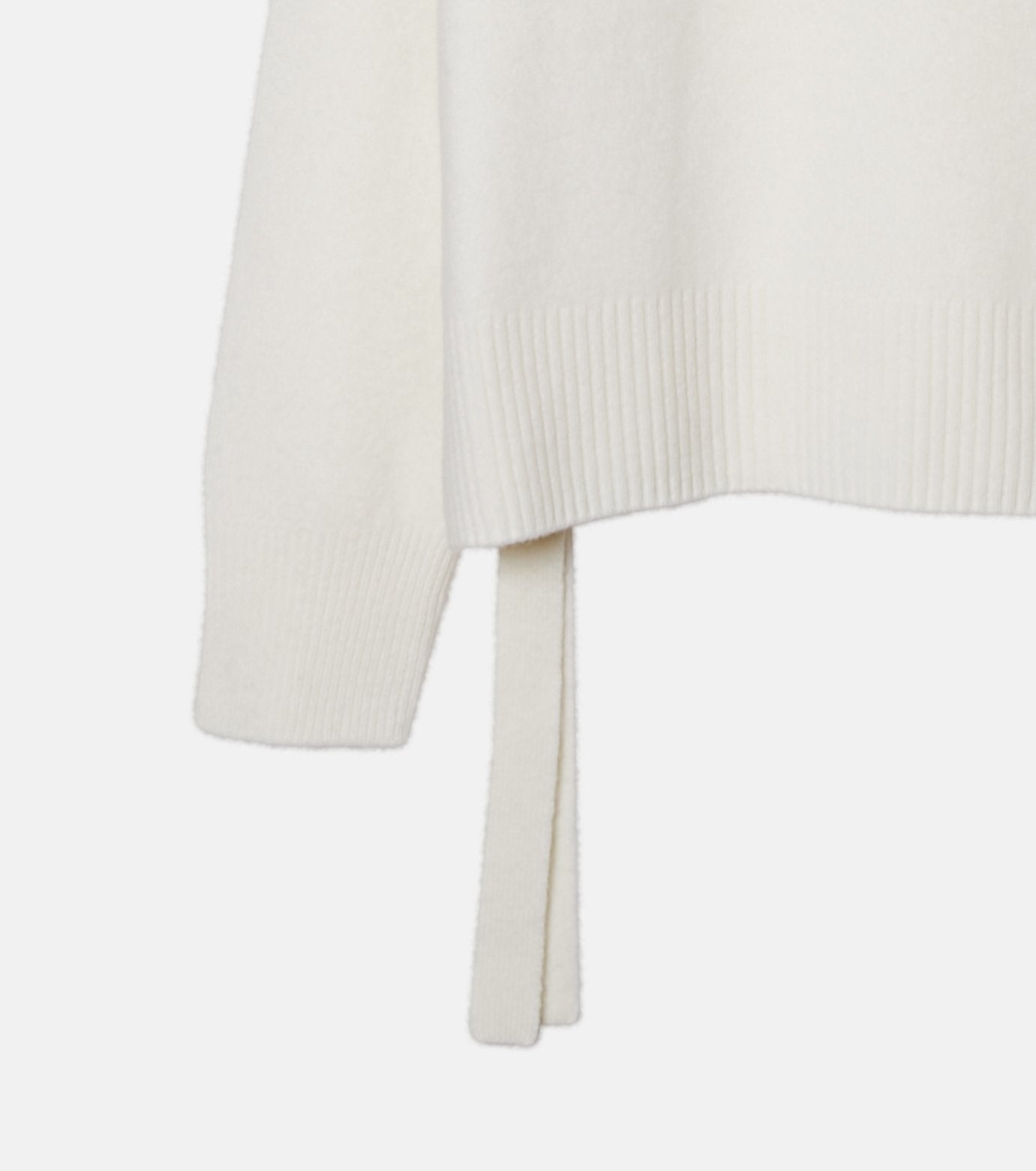 Wool Cashmere V Neck Knit