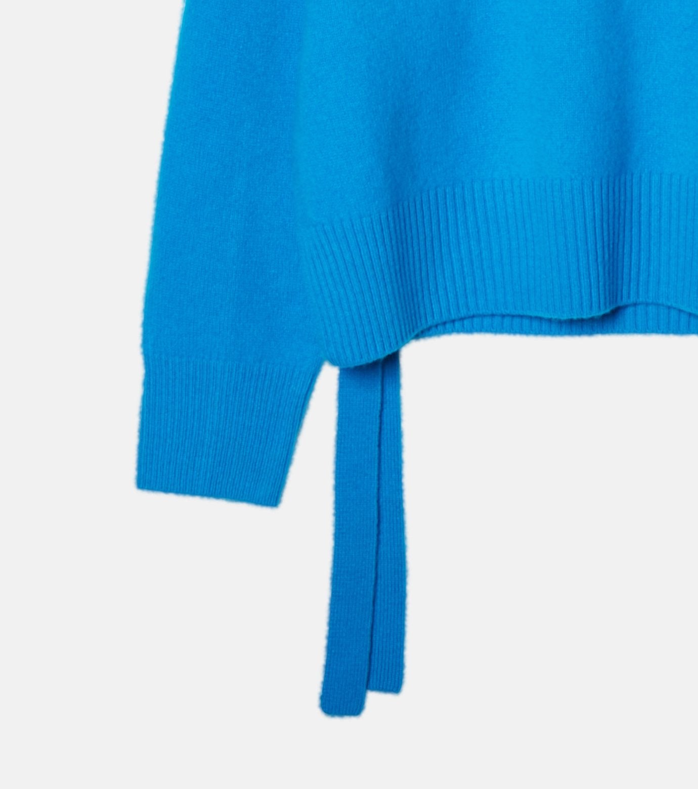 Wool Cashmere V Neck Knit