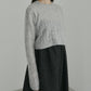 Cable Mohair Pullover